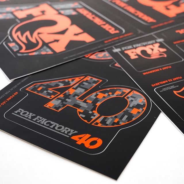 FOX 803-01-374 FOX Decal 2019 AM Heritage Fork&Shock Digicam